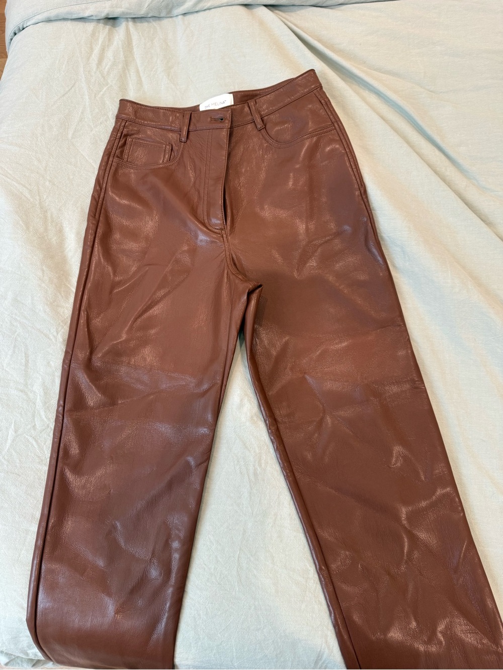 Aritzia Wilfred Melina Pant - Vegan Leather